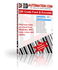 IDAutomation QR-Code Font and Encoder screenshot